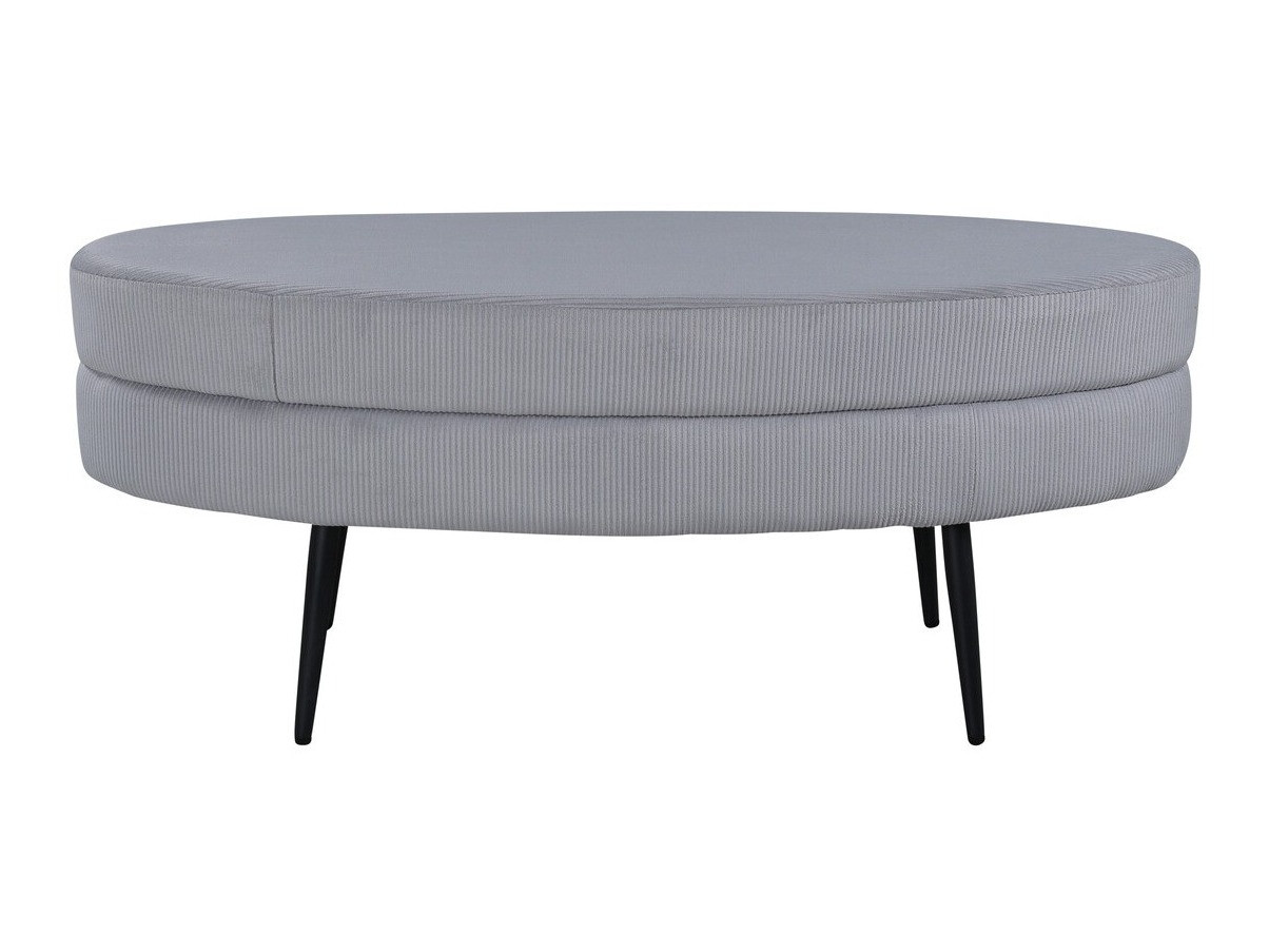 Panca imbottita Dallas 2920 (Grigio + Nero)