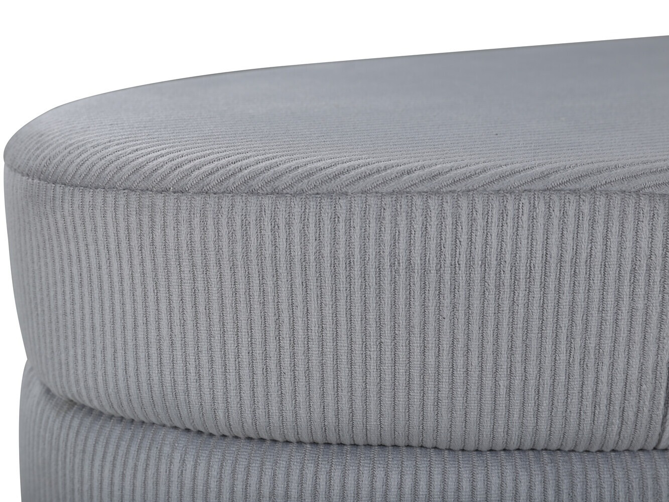 Panca imbottita Dallas 2920 (Grigio + Nero)