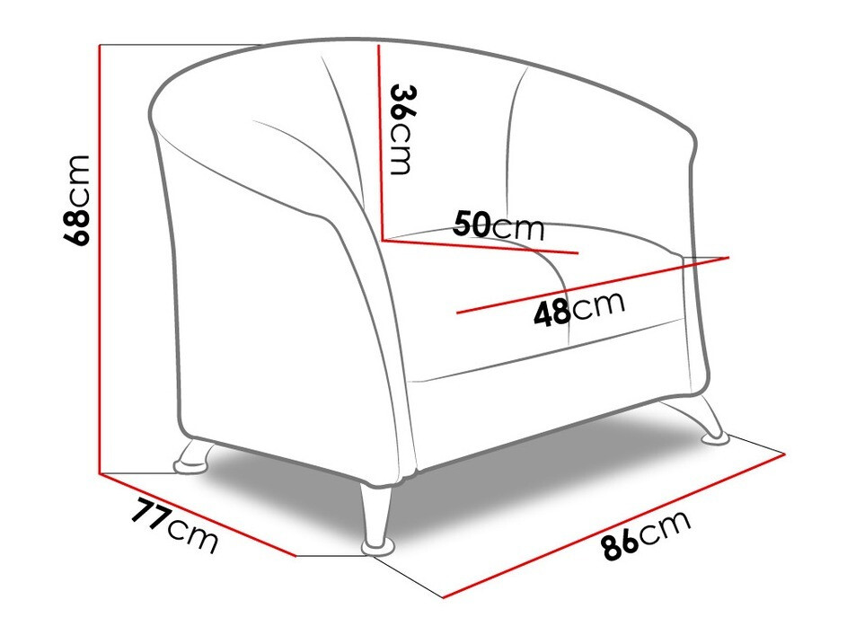 Poltrona Velum (Soft 010)
