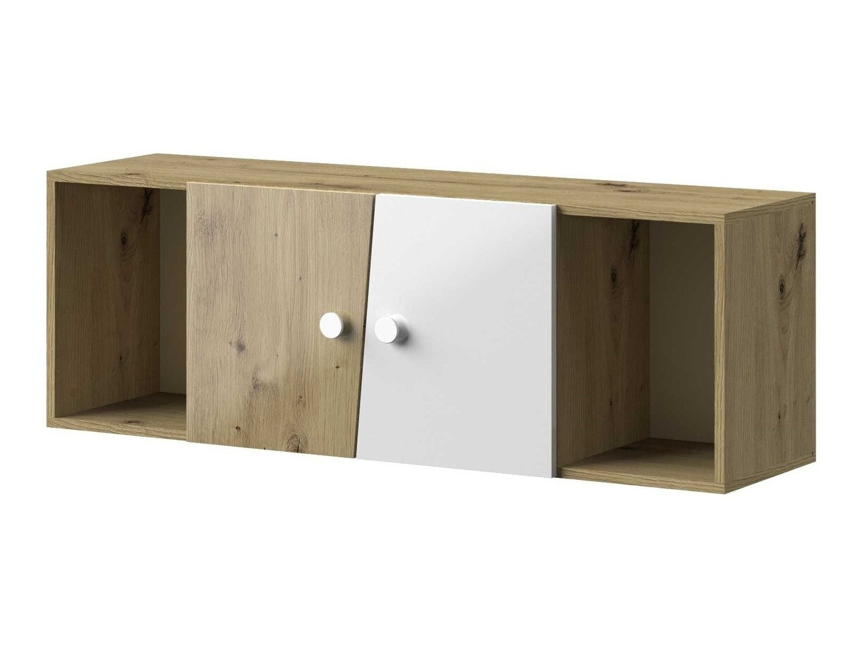 Pensile Mirelbu 111 (Rovere Artisan + Bianco lucido)