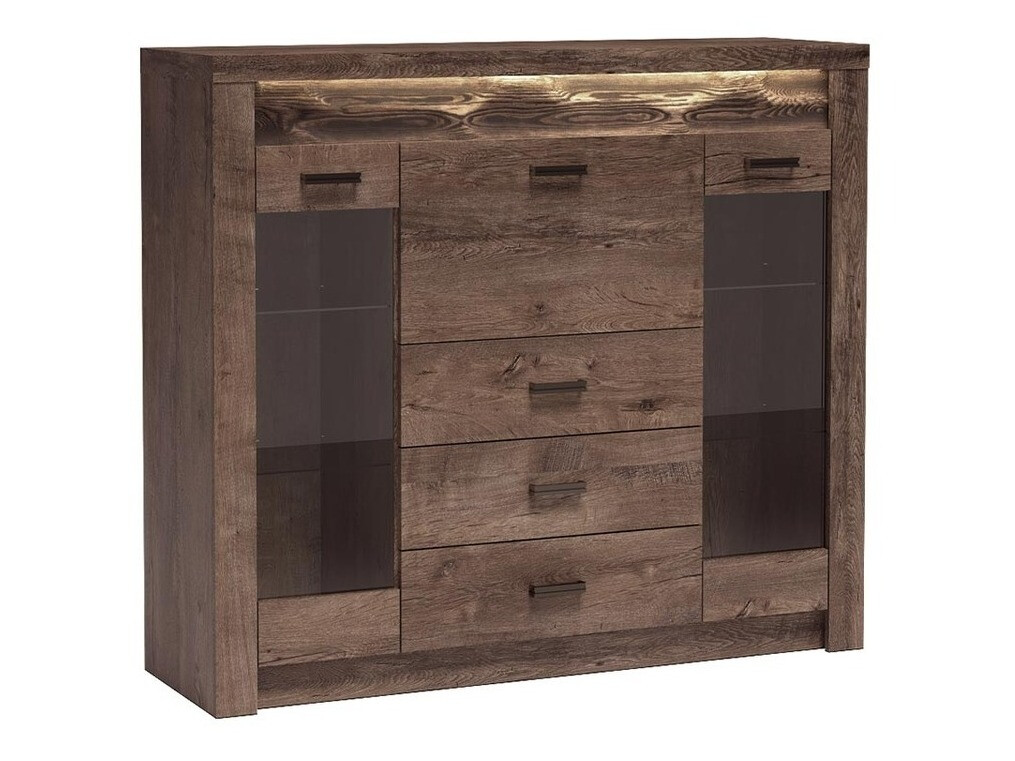 Cassettiera Serfeno 105 (Cenere scuro)