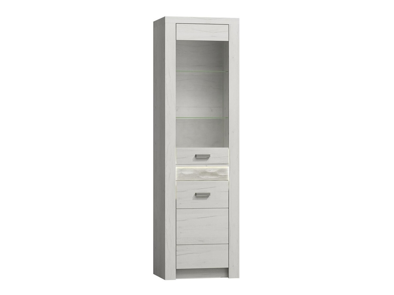 Scaffale Serfeno 102 (Bianco artigianale)