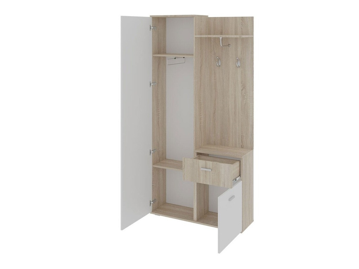 Set arredo da corridoio Pavo (Tartufo + Bianco)