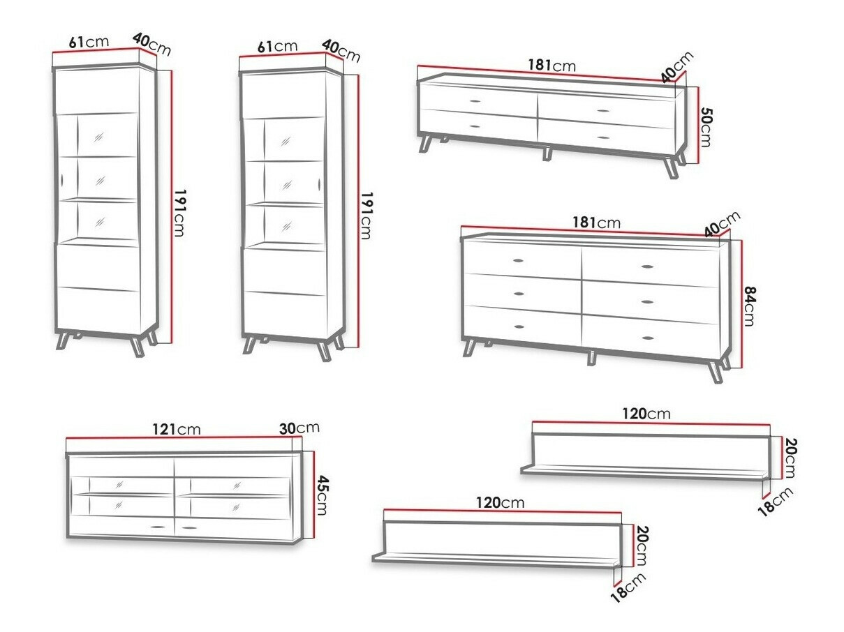 Parete attrezzata Talsere 112