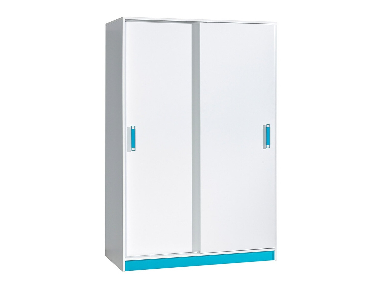 Armadio Lorlare 115 (Bianco + Turchese)