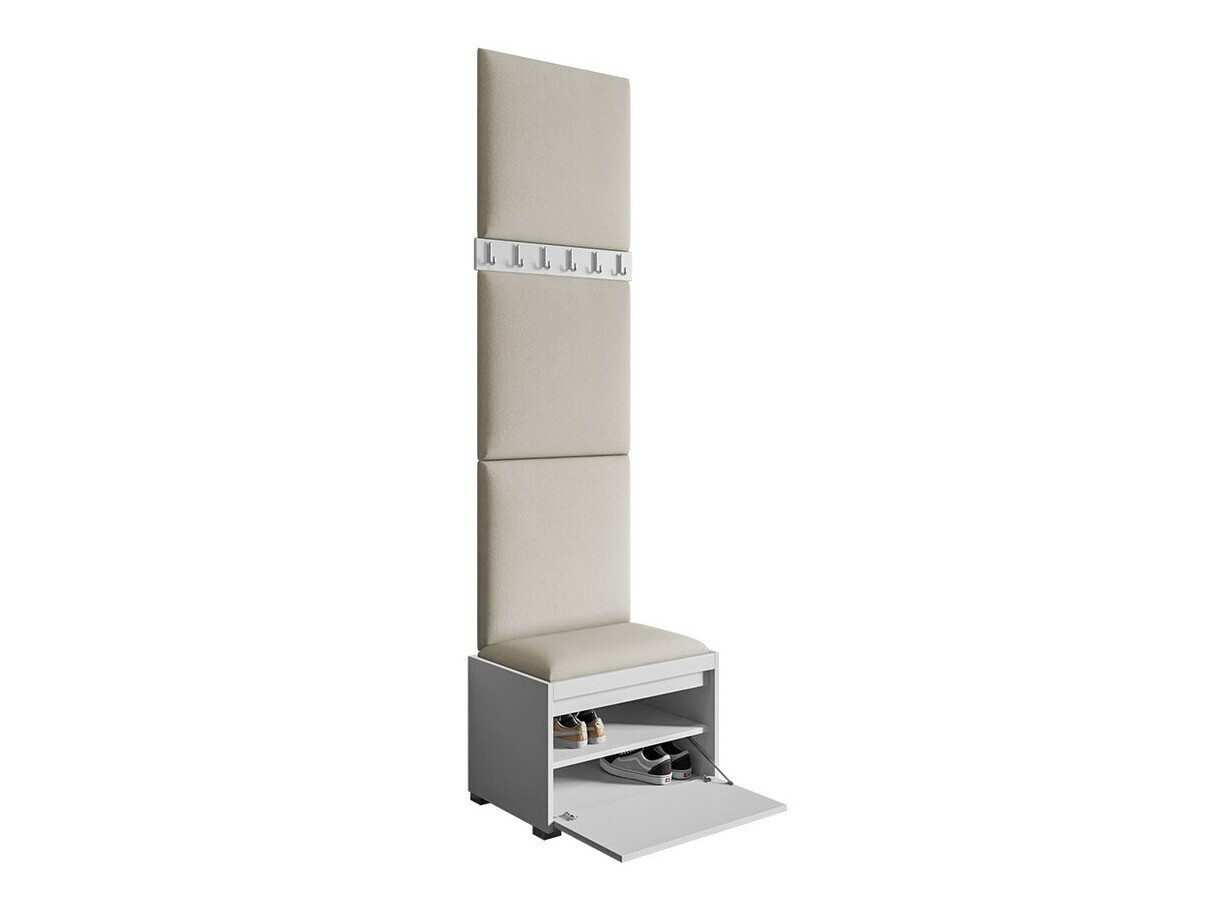 Set arredo da corridoio Comfivo Pinus IX (Bianco + Manila 02)