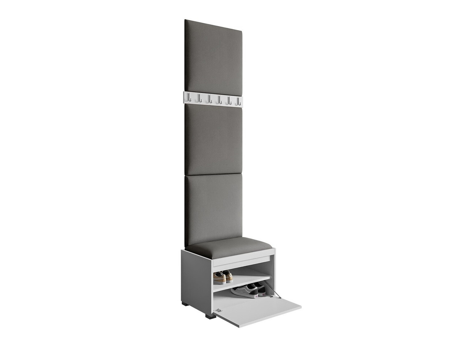 Set arredo da corridoio Comfivo Pinus IX (Bianco + Manila 16)