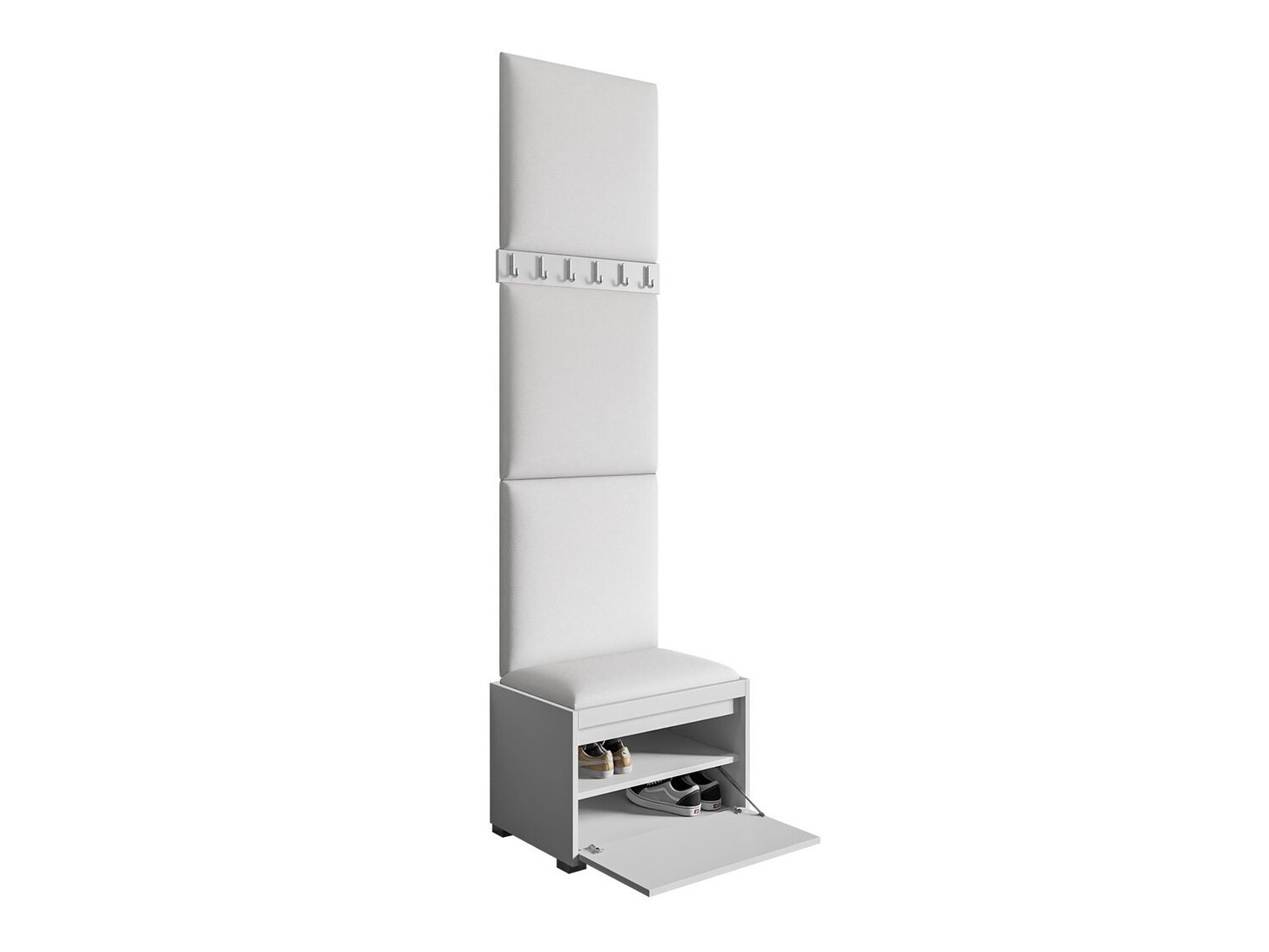 Set arredo da corridoio Comfivo Pinus IX (Bianco + Soft 017)