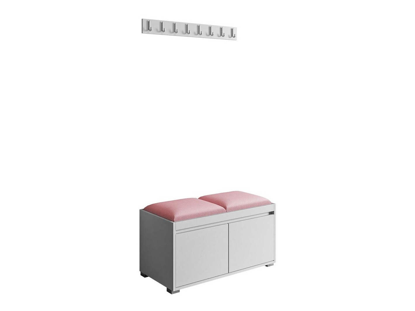 Set arredo da corridoio Comfivo Pinus I (Bianco + Manila 09)