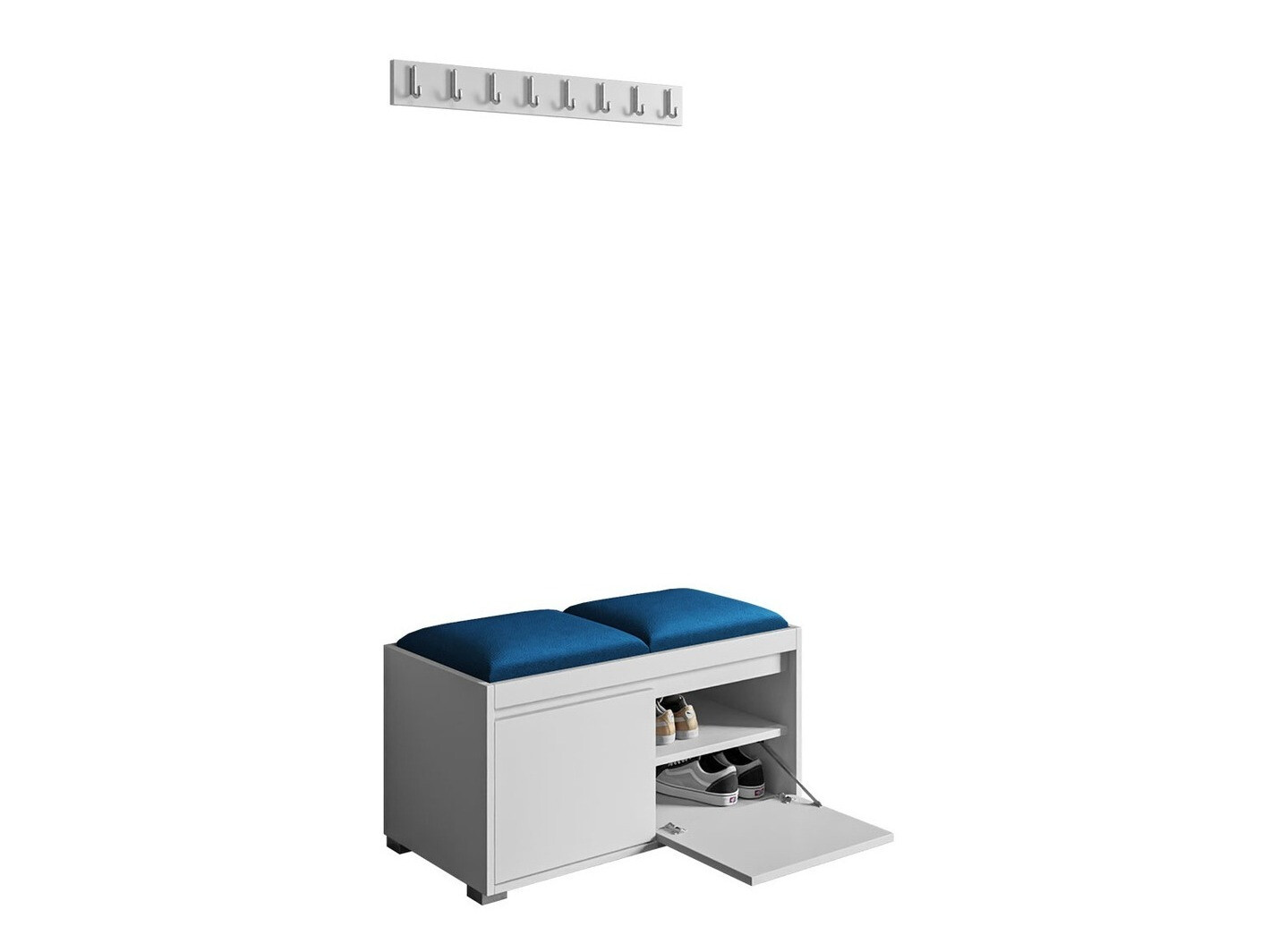 Set arredo da corridoio Comfivo Pinus I (Bianco + Manila 26)
