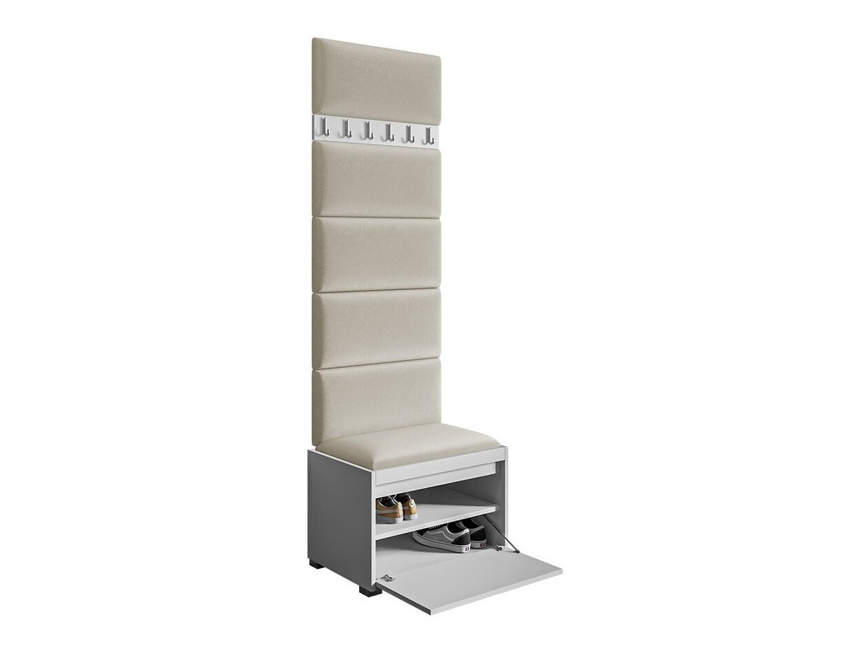 Set arredo da corridoio Comfivo Pinus V (Bianco + Manila 02)