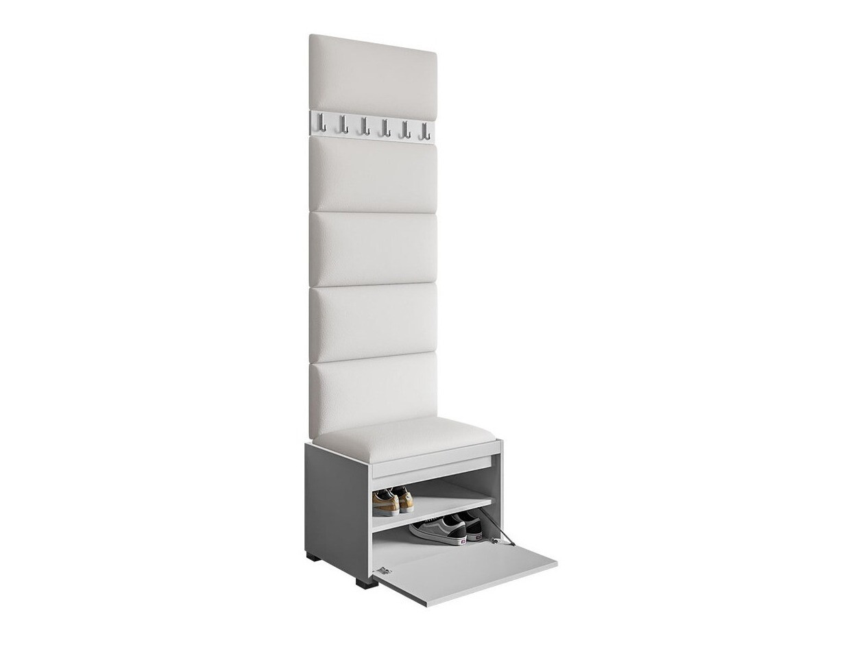 Set arredo da corridoio Comfivo Pinus V (Bianco + Soft 017)