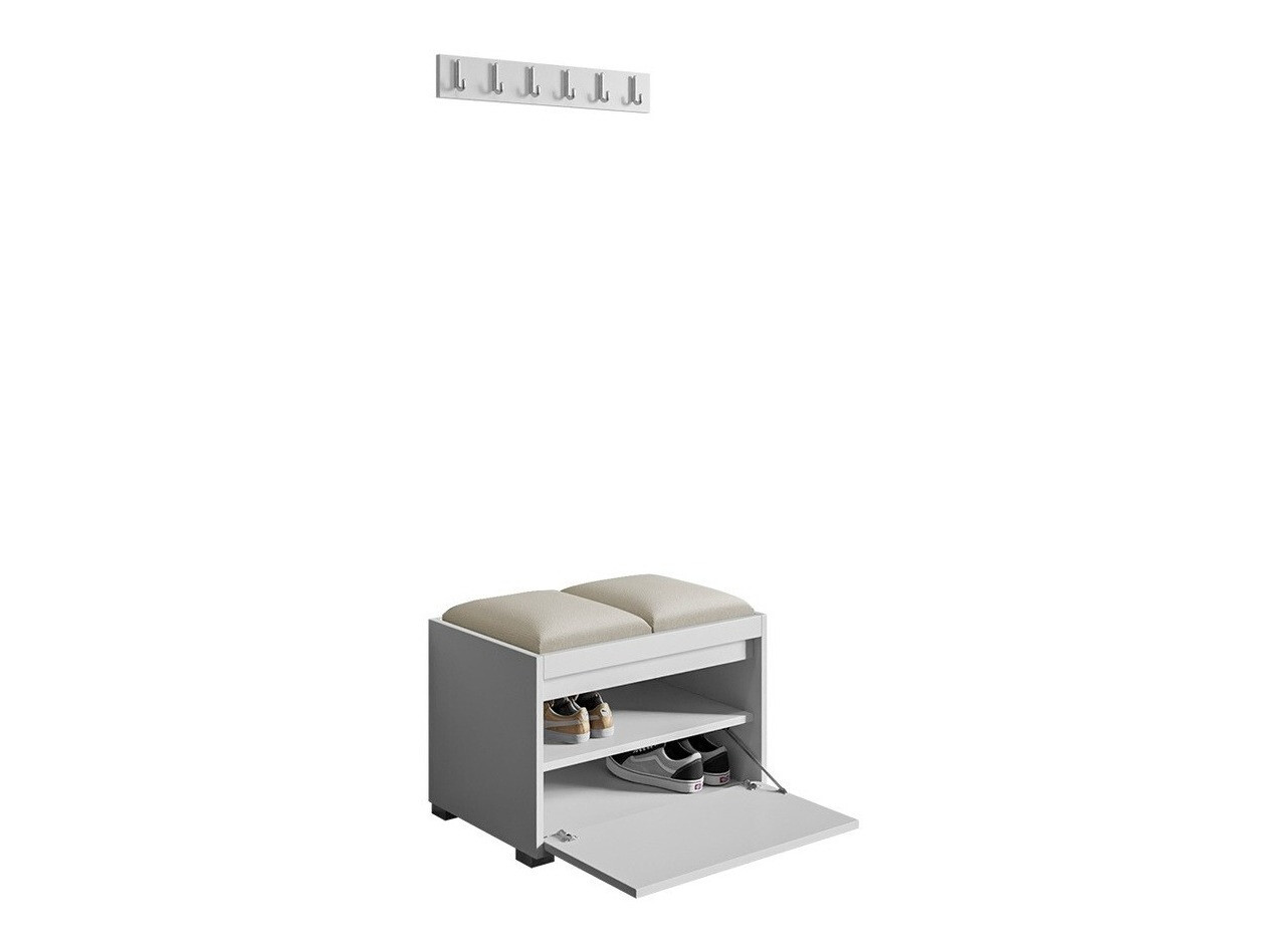 Set arredo da corridoio Comfivo Pinus VI (Bianco + Manila 02)