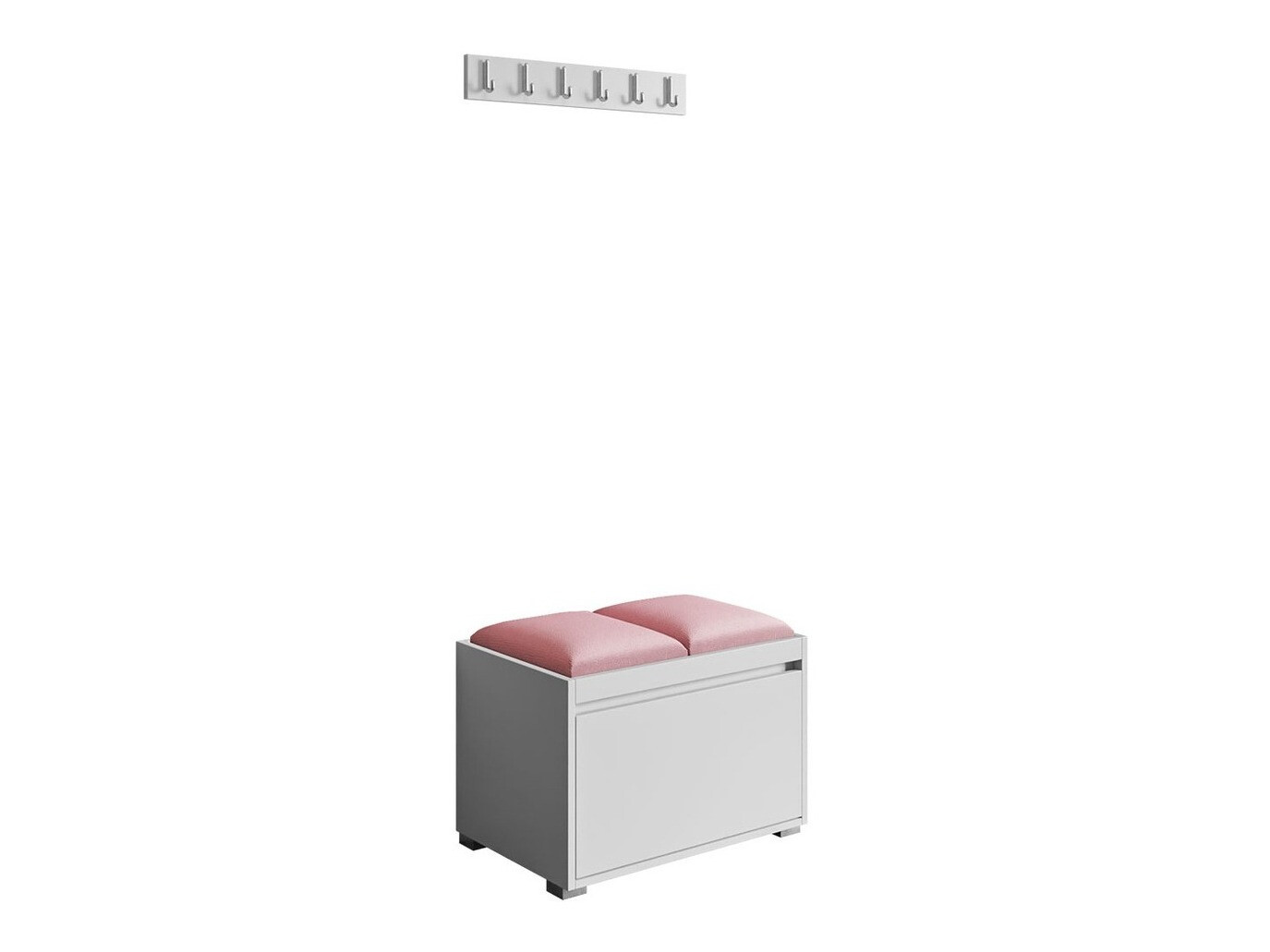 Set arredo da corridoio Comfivo Pinus VI (Bianco + Manila 09)