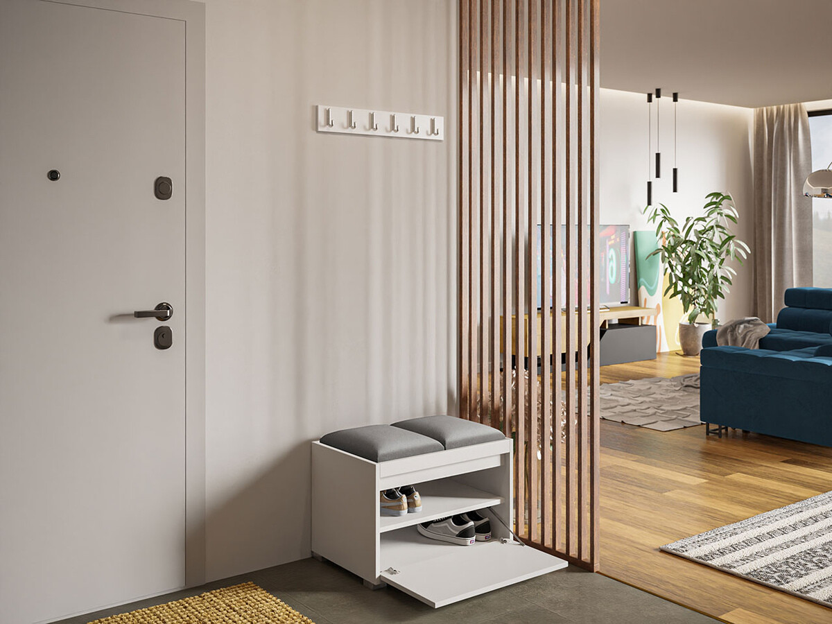 Set arredo da corridoio Comfivo Pinus VI (Bianco + Manila 16)