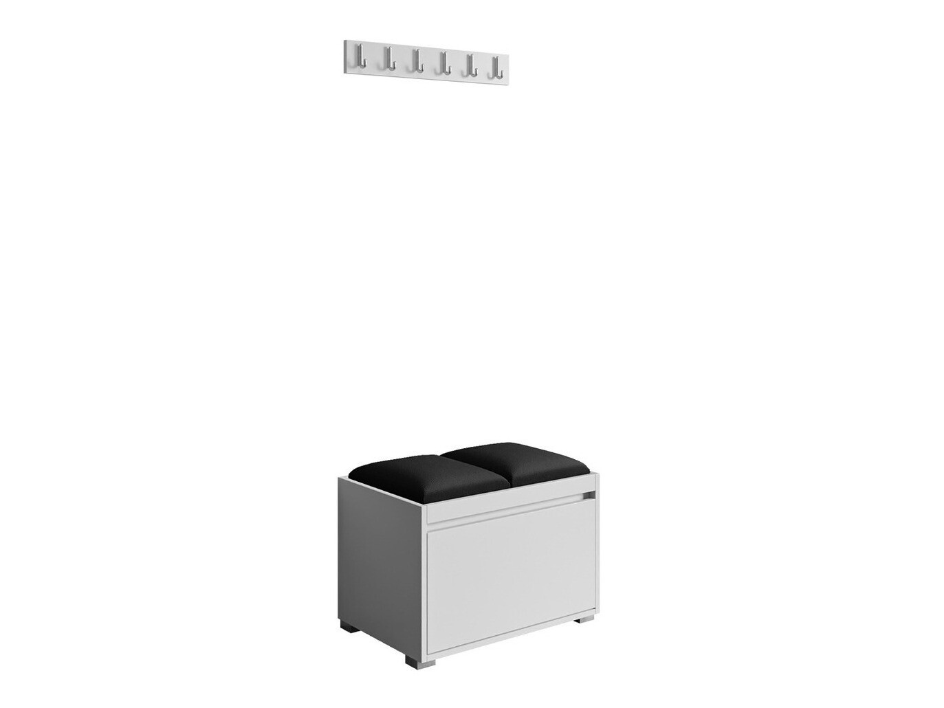 Set arredo da corridoio Comfivo Pinus VI (Bianco + Manila 18)