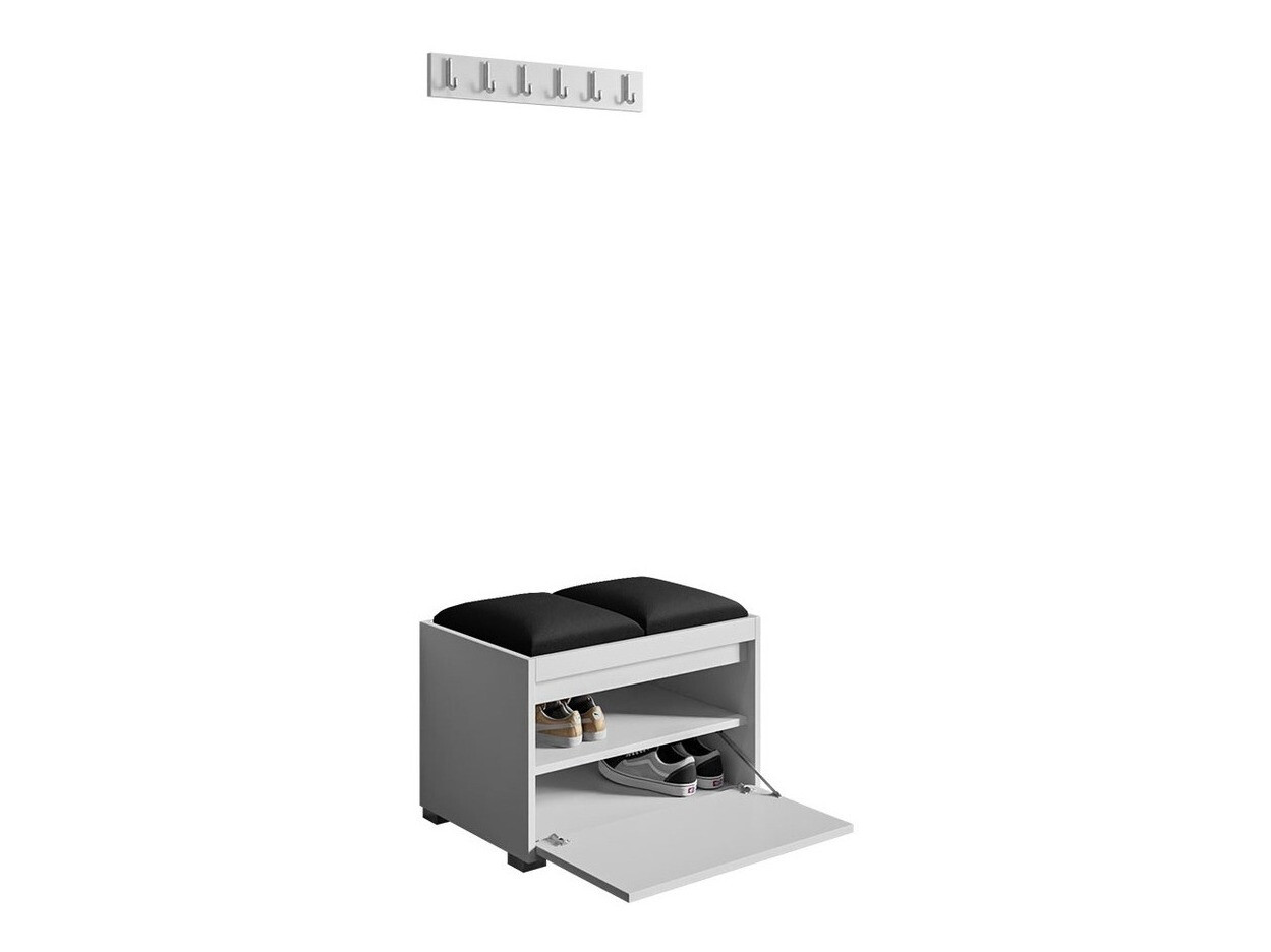 Set arredo da corridoio Comfivo Pinus VI (Bianco + Manila 18)