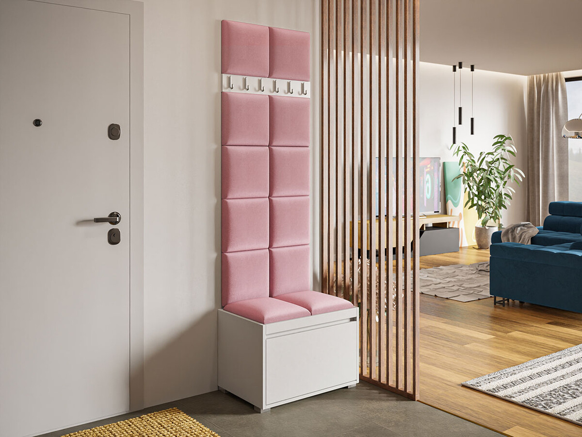 Set arredo da corridoio Comfivo Pinus VII (Bianco + Manila 09)