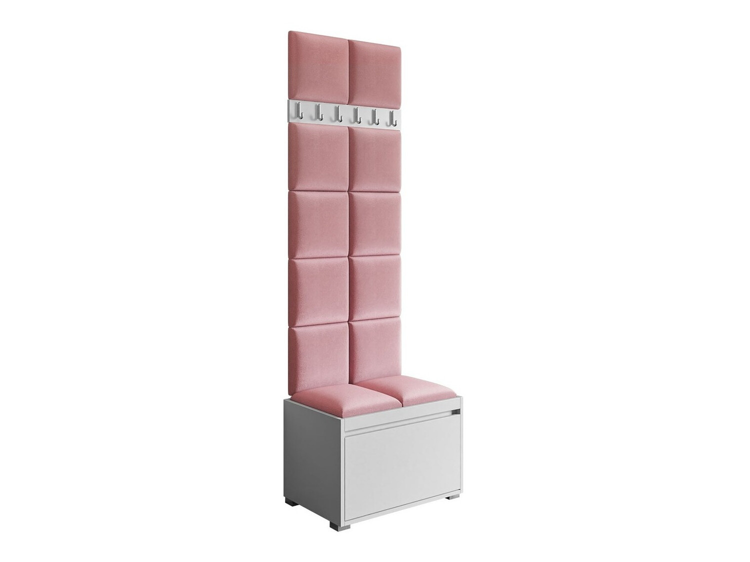 Set arredo da corridoio Comfivo Pinus VII (Bianco + Manila 09)