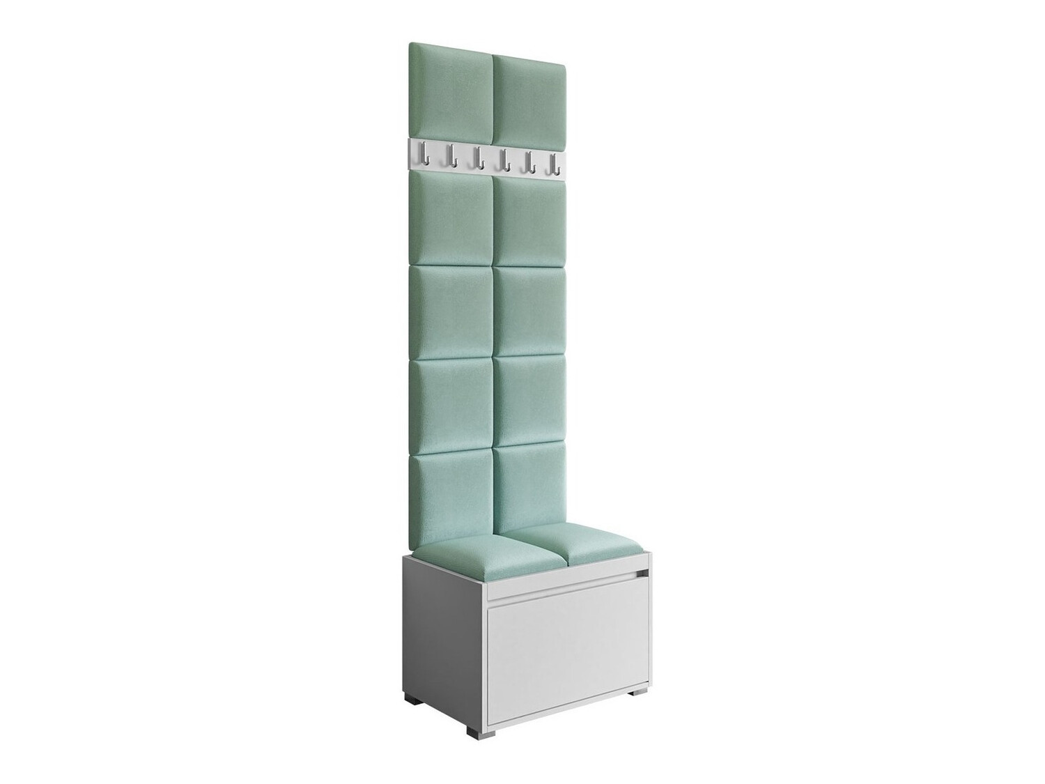 Set arredo da corridoio Comfivo Pinus VII (Bianco + Manila 11)