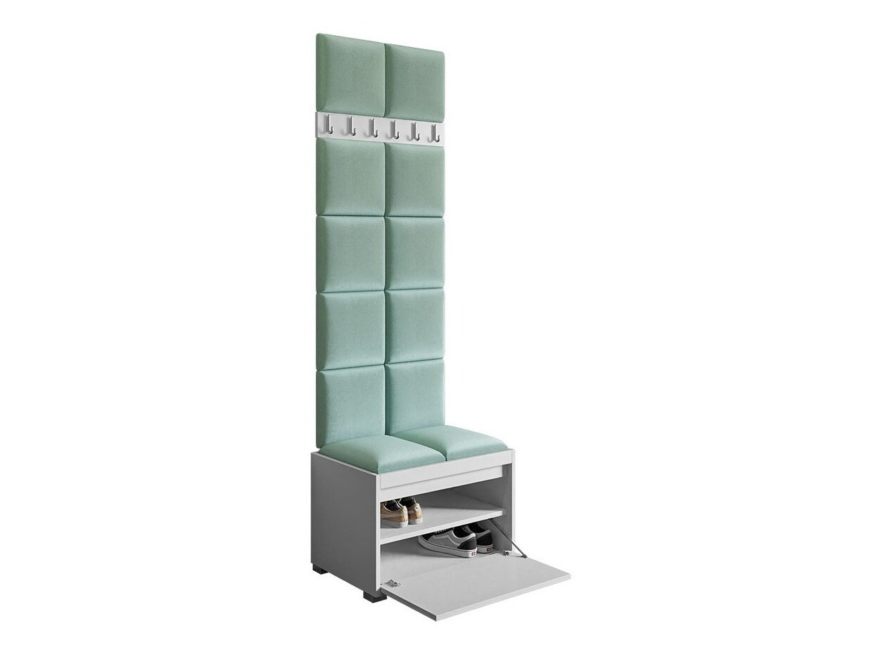 Set arredo da corridoio Comfivo Pinus VII (Bianco + Manila 11)