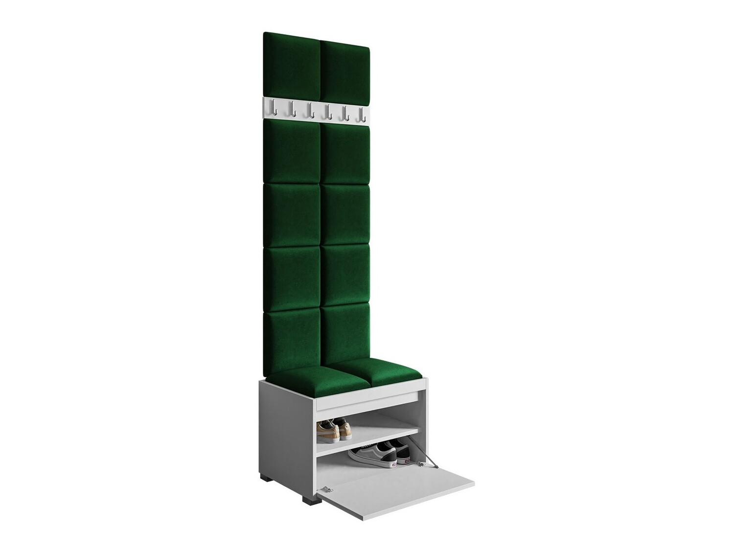 Set arredo da corridoio Comfivo Pinus VII (Bianco + Manila 35)