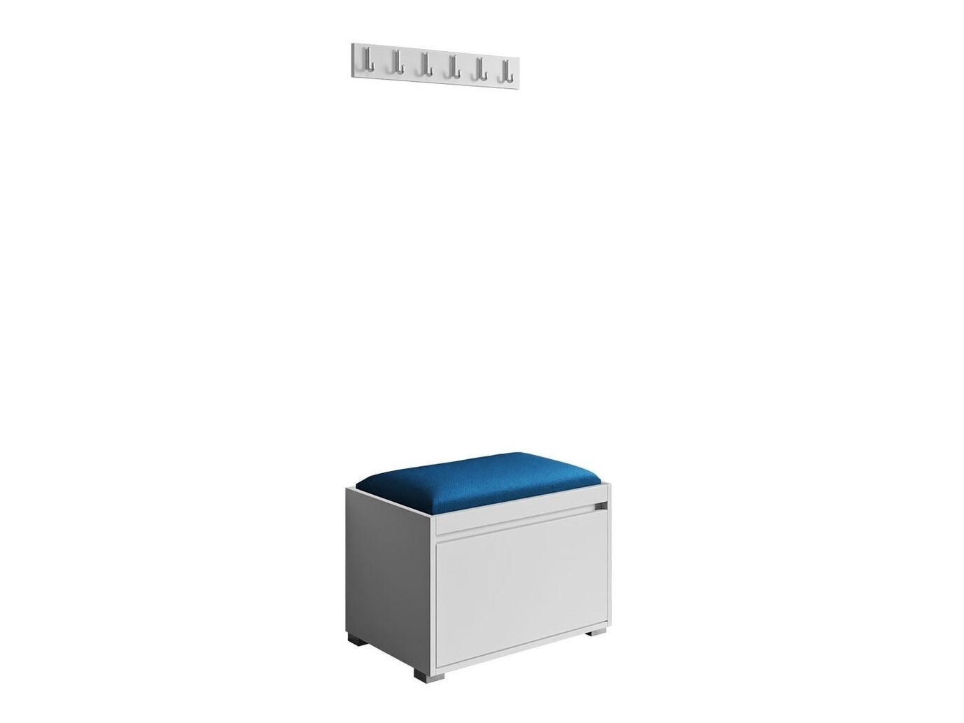 Set arredo da corridoio Comfivo Pinus VIII (Bianco + Manila 26)
