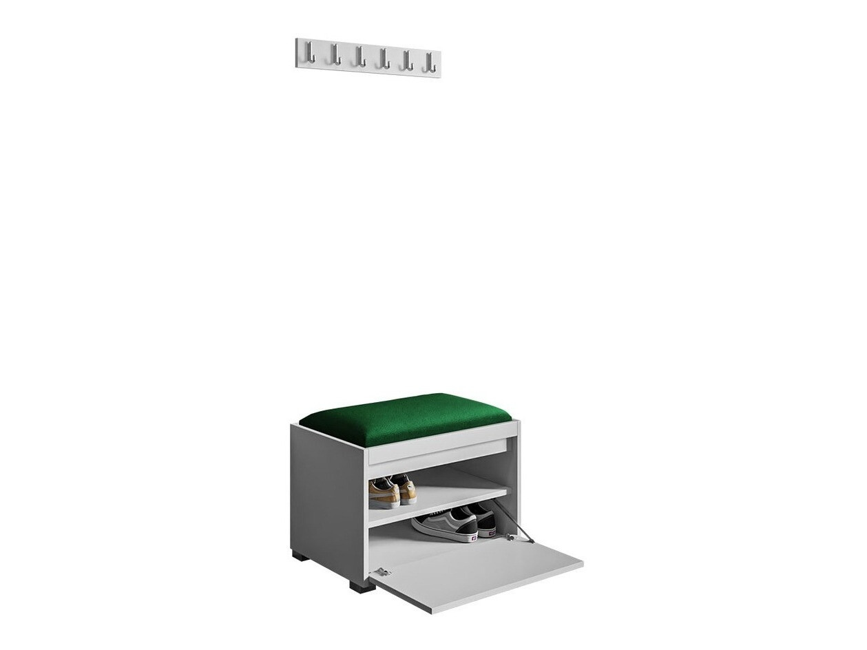 Set arredo da corridoio Comfivo Pinus VIII (Bianco + Manila 35)