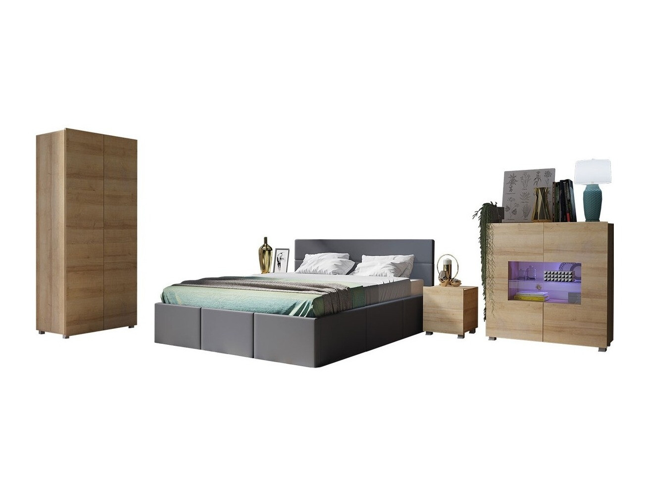 Cameretta Tivdalu 130 (Eco pelle Soft 020)