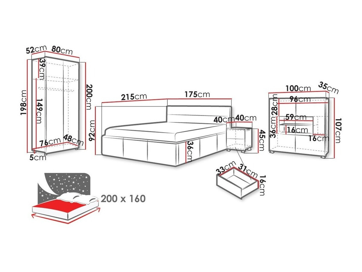 Cameretta Tivdalu 130 (Eco pelle Soft 020)
