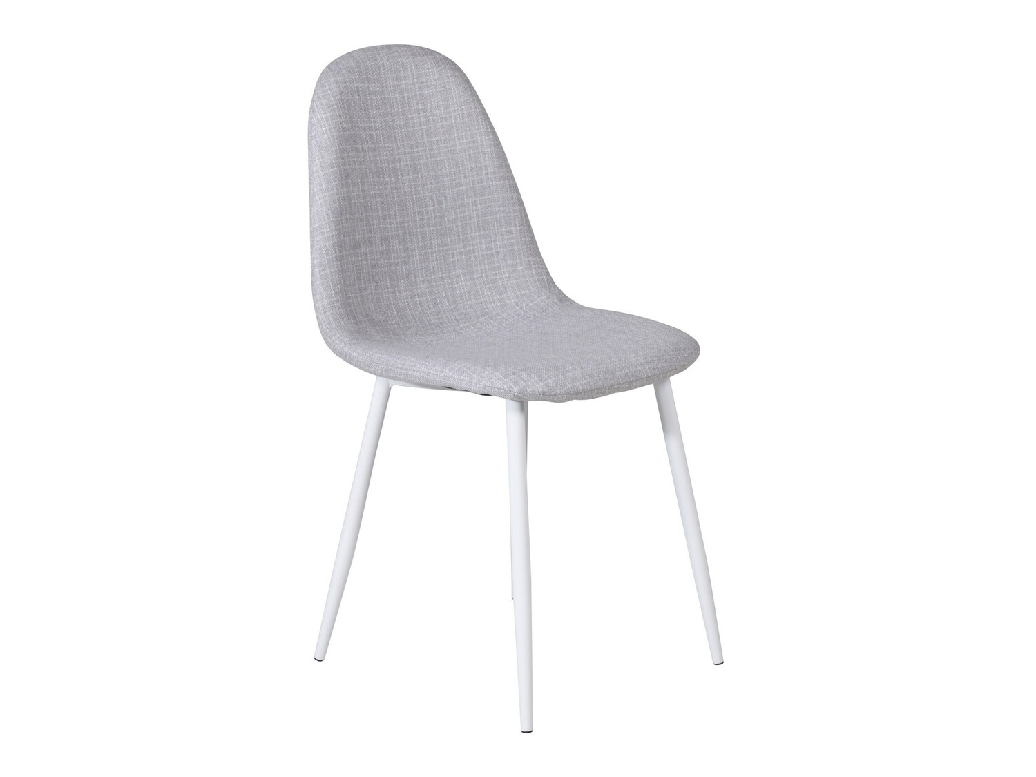 Sedia Dallas 201 (Grigio chiaro + Bianco)