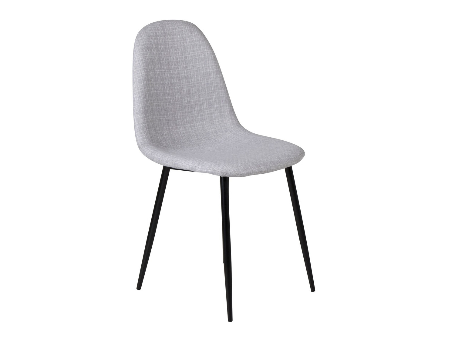 Sedia Dallas 201 (Grigio chiaro + Nero)