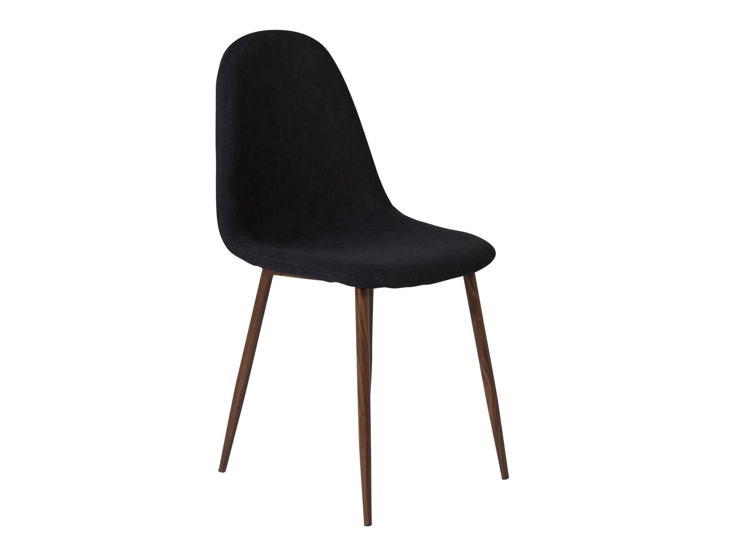 Sedia Dallas 201 (Nero + Noce)
