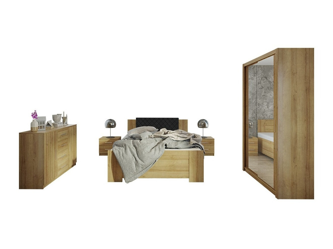 Cameretta Catromi 112 (Quercia dorata + Soft Pik 011)