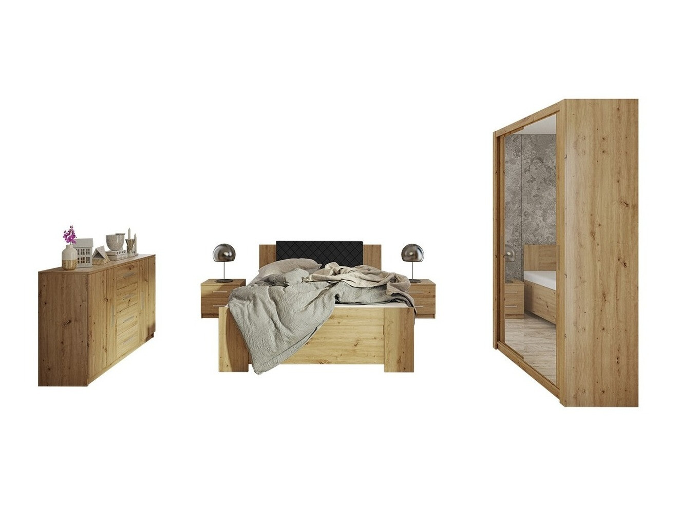Cameretta Catromi 112 (Rovere Artisan + Soft Pik 011)