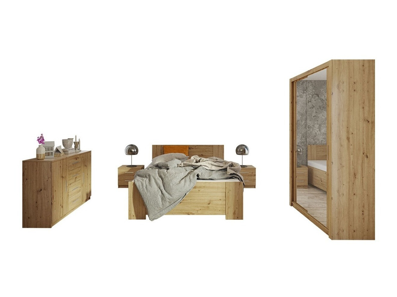 Cameretta Catromi 112 (Rovere Artisan)
