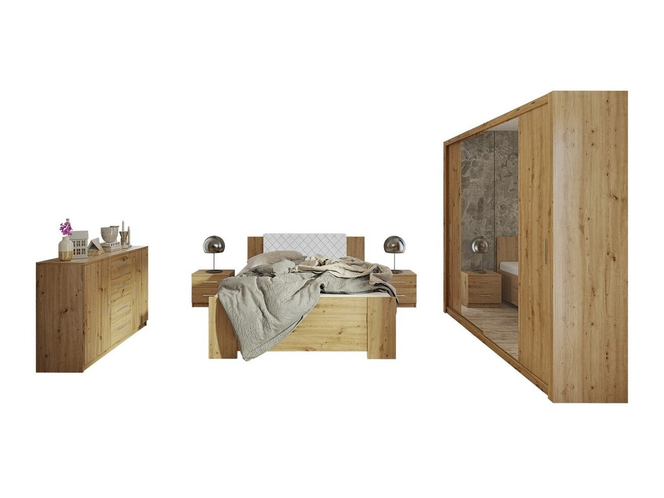 Cameretta Catromi 115 (Rovere Artisan + Soft Pik 017)