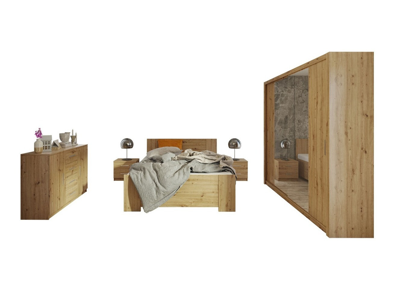 Cameretta Catromi 115 (Rovere Artisan)