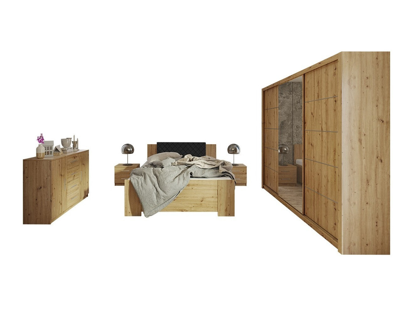Cameretta Catromi 116 (Rovere Artisan + Soft Pik 011)