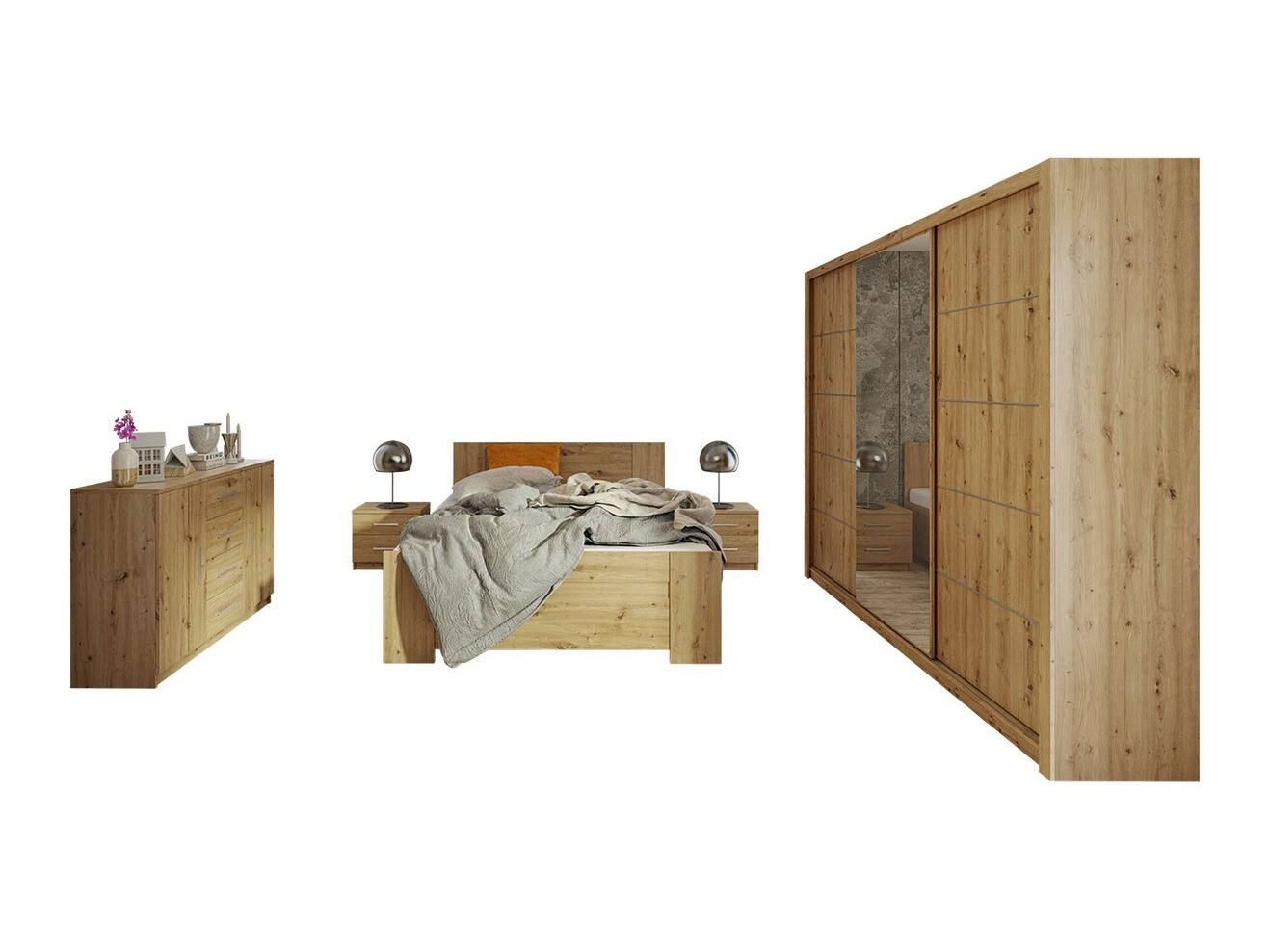 Cameretta Catromi 116 (Rovere Artisan)
