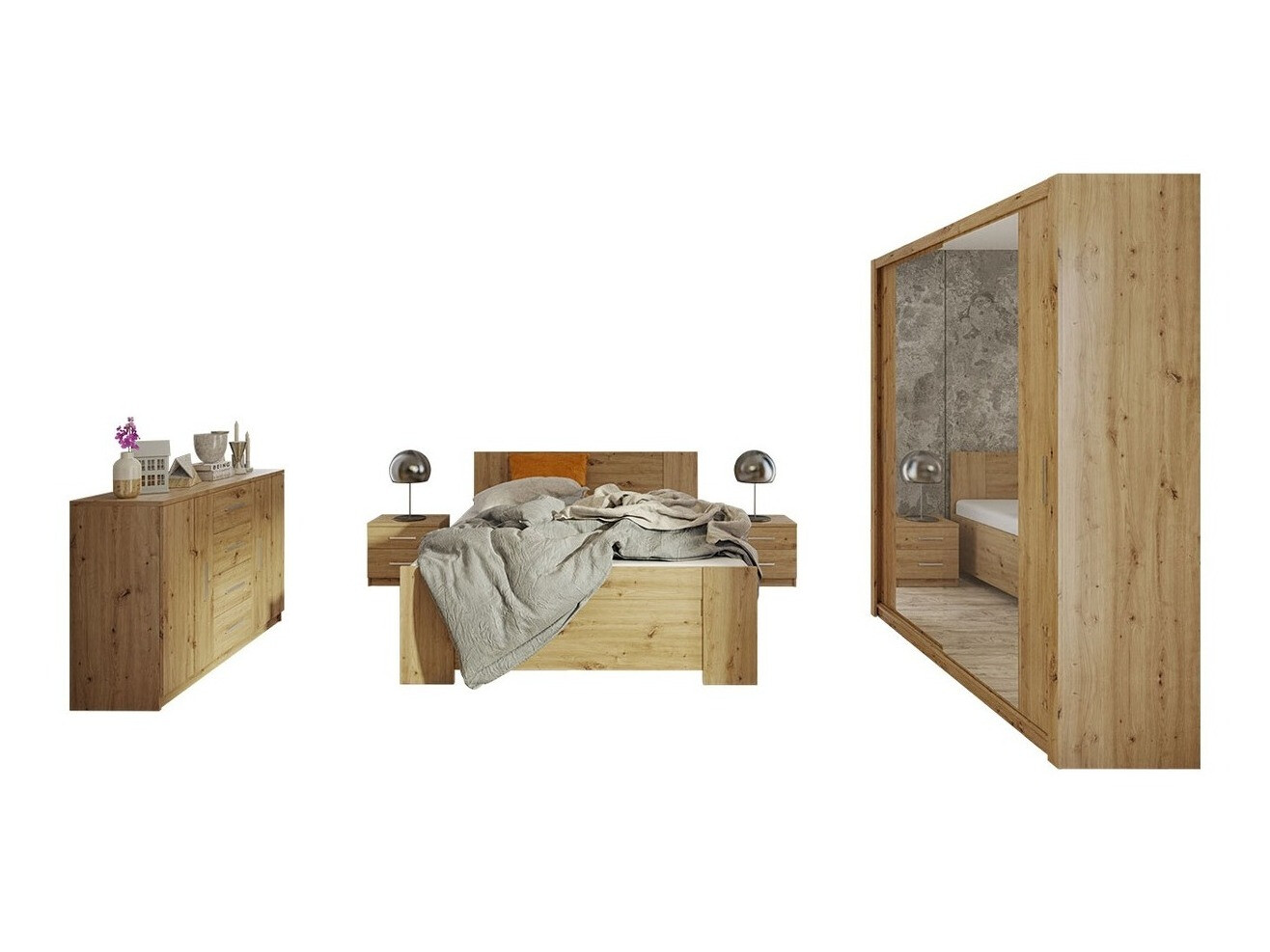 Cameretta Catromi 121 (Rovere Artisan)