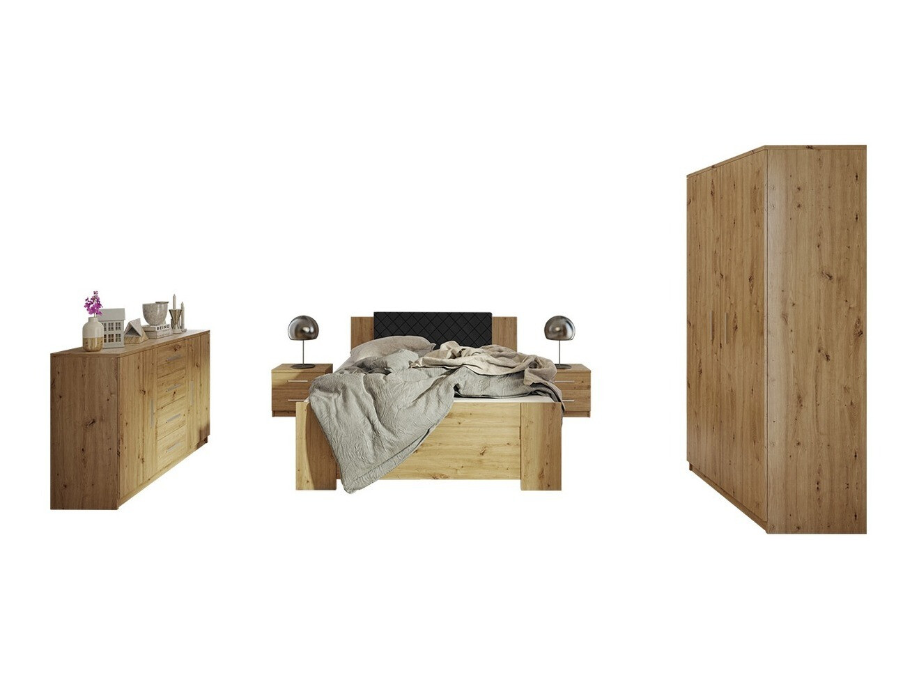 Cameretta Catromi 122 (Rovere Artisan + Soft Pik 011)