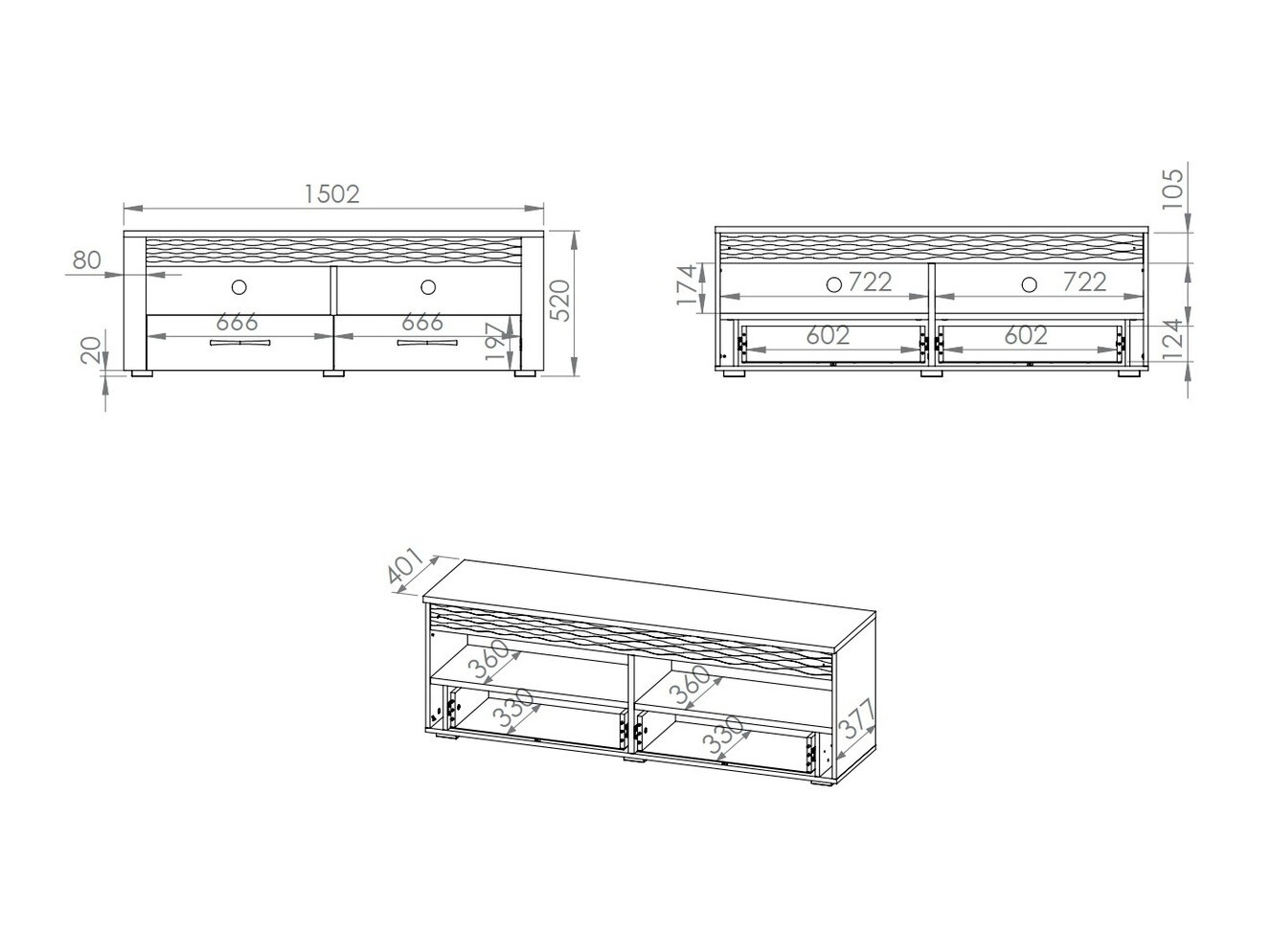 Mobile porta TV Noleliu 102