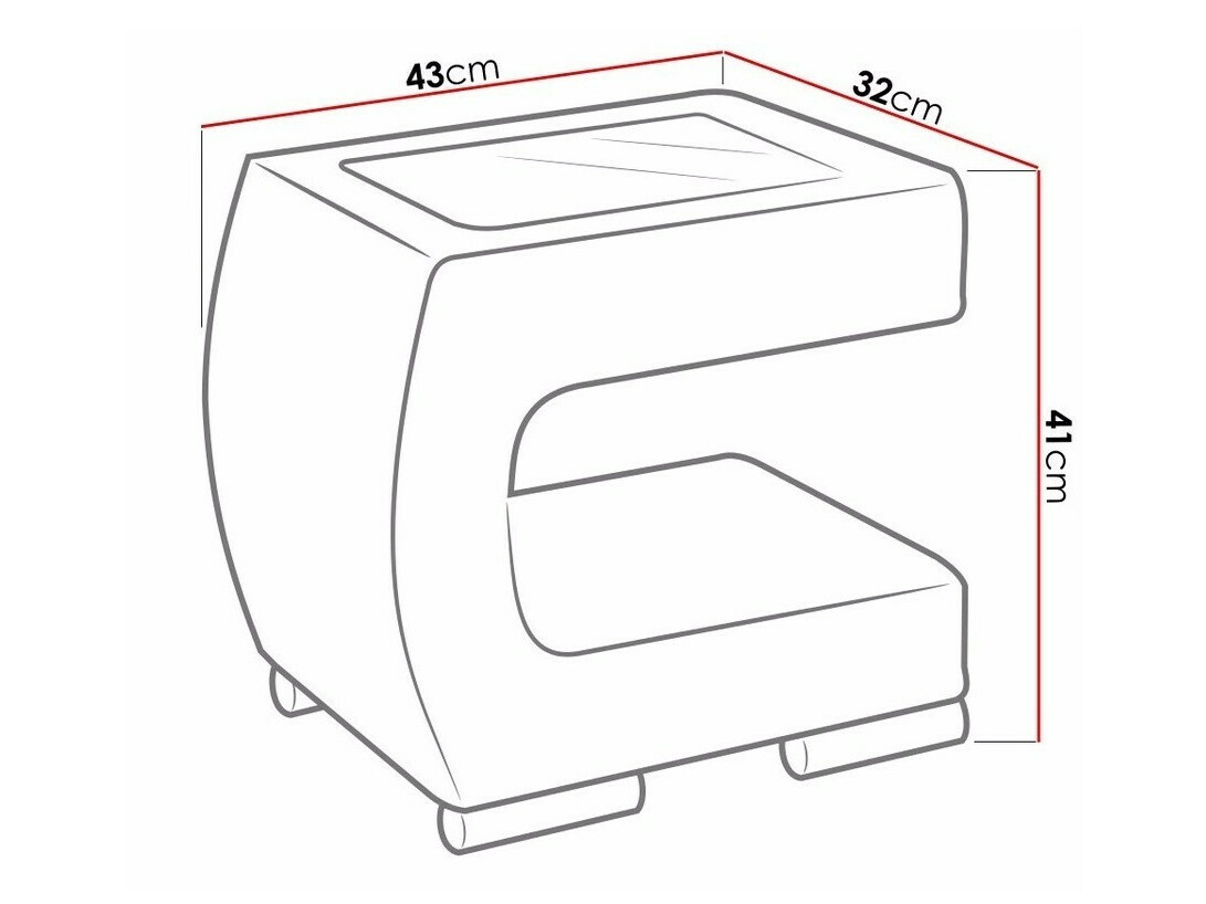Comodino Mensa (Soft 011)