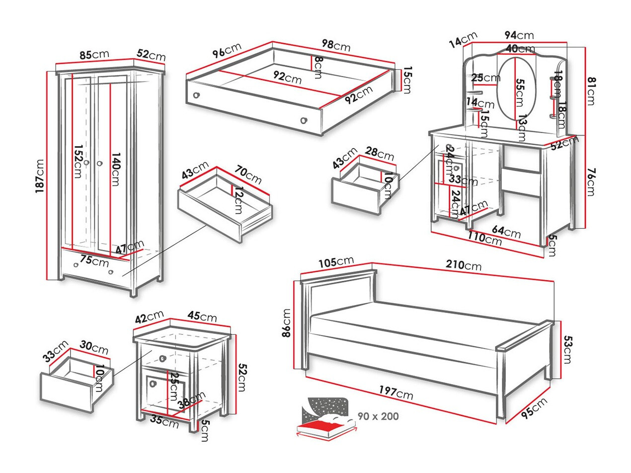 Set di mobili Romelbo 120