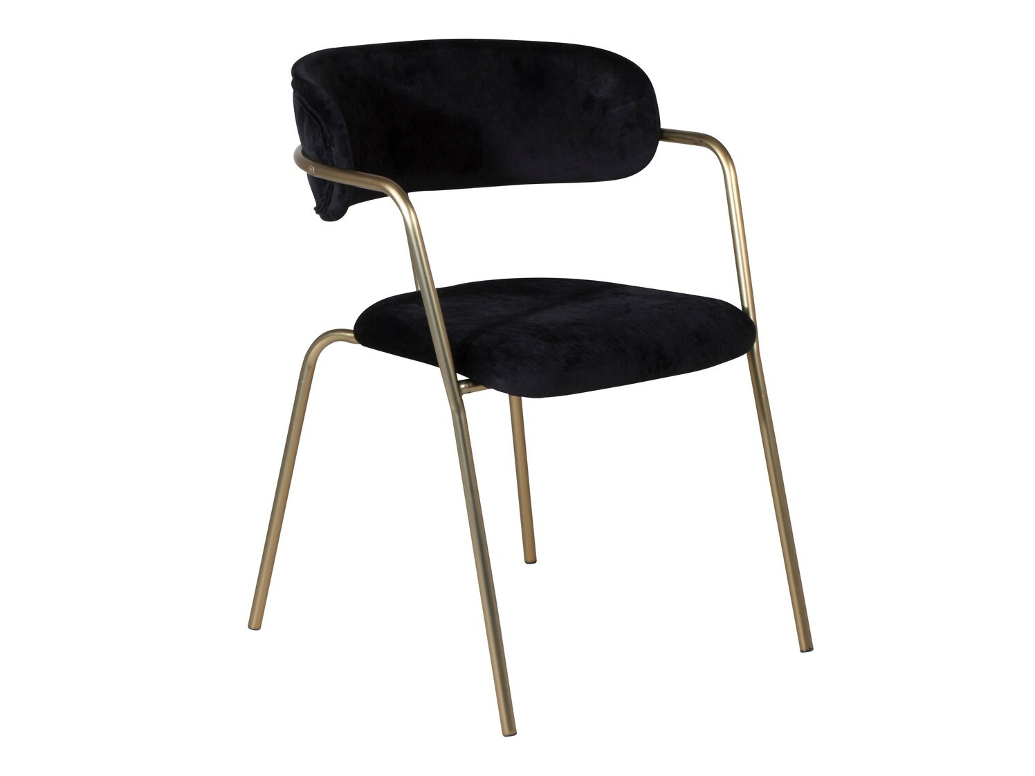 Sedia Dallas 108 (Nero + Ottone)