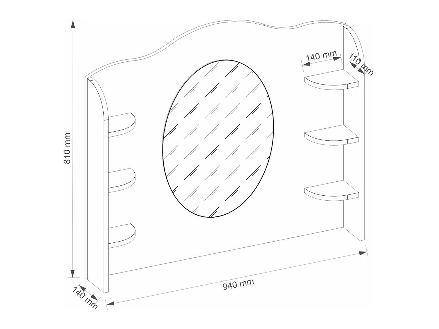 Specchio Elblive 129