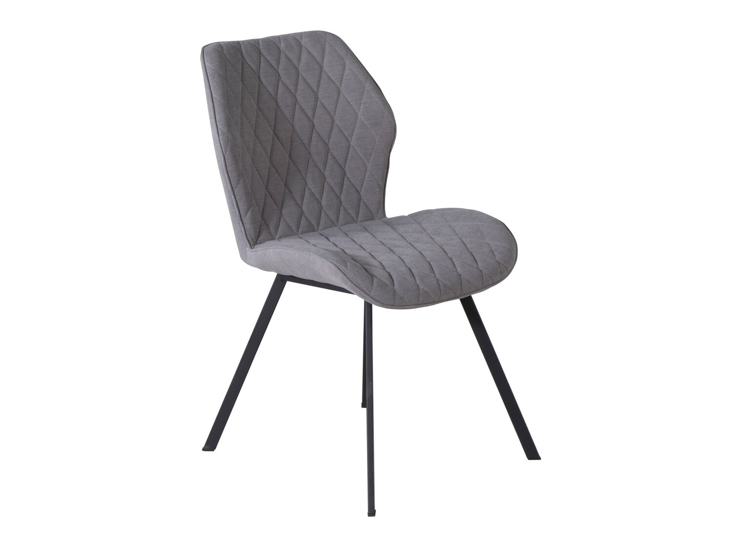 Sedia Dallas 163 (Grigio + Nero)