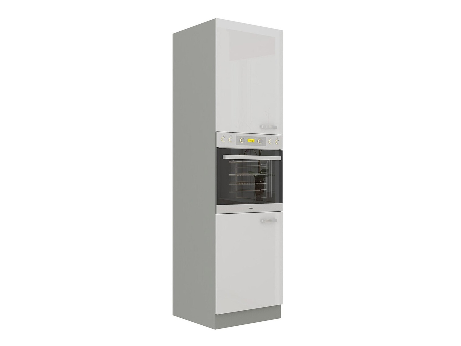 Mobile componibile per elettrodomestici da incasso Multi White 100