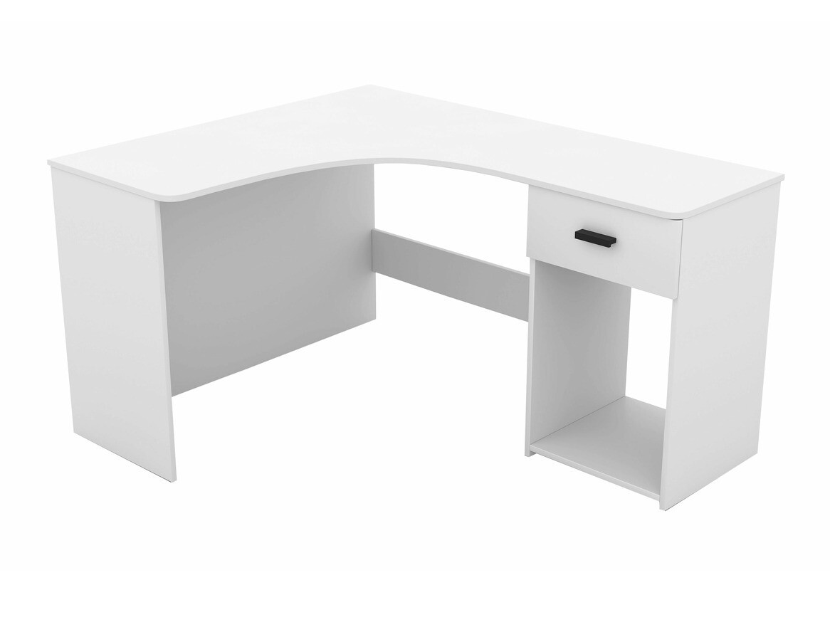 Scrivanie angolare Austin 303 (Bianco)